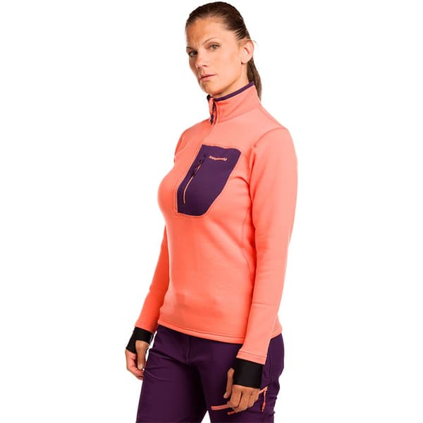 Trangoworld Trx2 Stretch Pro Fleece Orange XS Kvinde