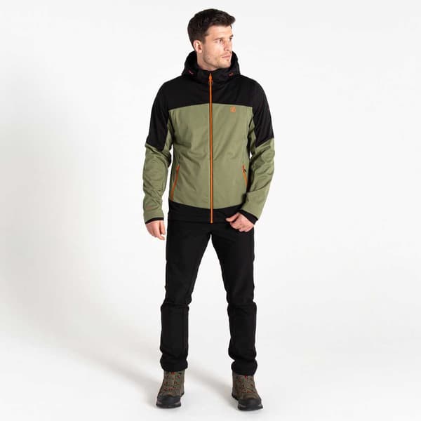 Dare2b Mountaineer Softshelljakke Grøn S Mand