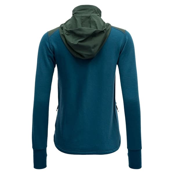 Devold Of Norway Herøy Hybrid Merino Jakke Grøn XS Kvinde