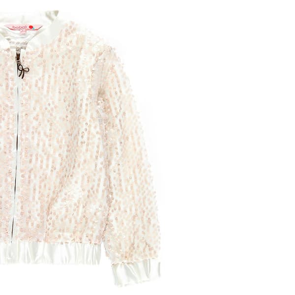 Boboli Bomber With Tulle Takki Beige 6 Years Tyttö