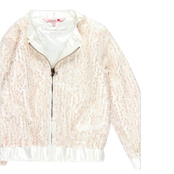Boboli Bomber With Tulle Takki Beige 6 Years Tyttö