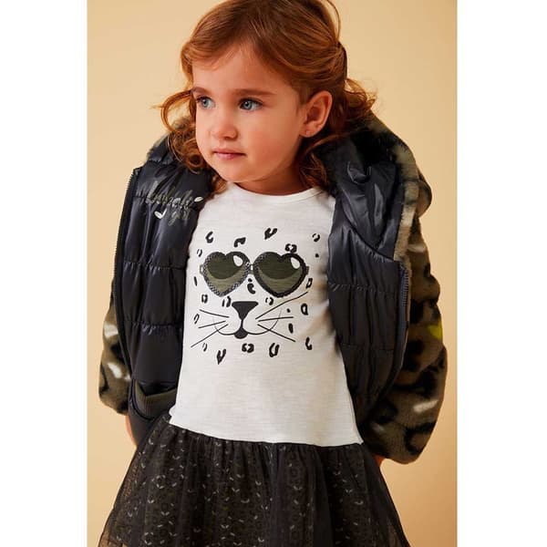 Boboli Animal Print Frakke Grøn 9 Months