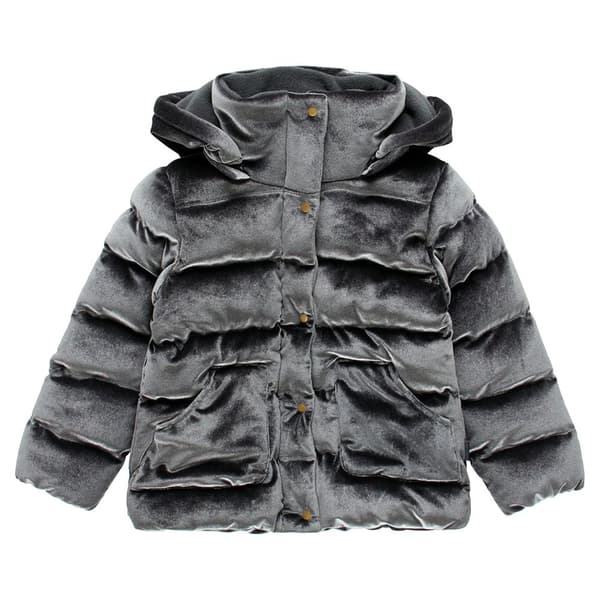 Boboli Velvet Parka Harmaa 6 Years
