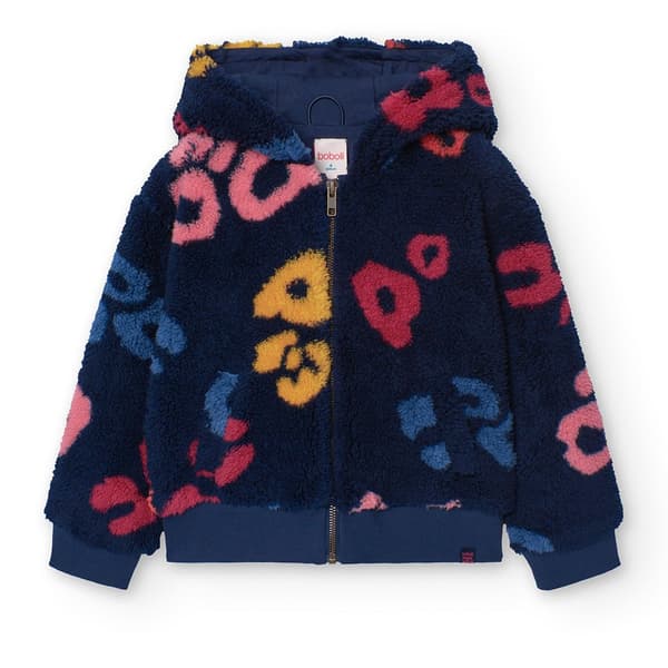 Boboli Fur Jakke Flerfarvet 4 Years