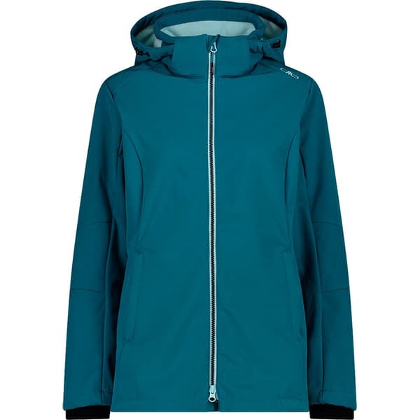 Cmp Long Fit 3a22226 Softshelljakke Grøn,Blå 40 Kvinde