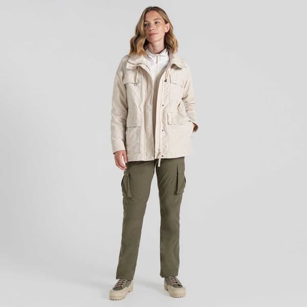Craghoppers Nosilife Adventure Jakke Beige 40 Kvinde