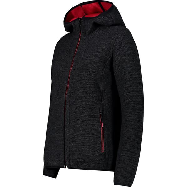 Cmp Fix Hood 32m1606 Jakke Sort M Kvinde