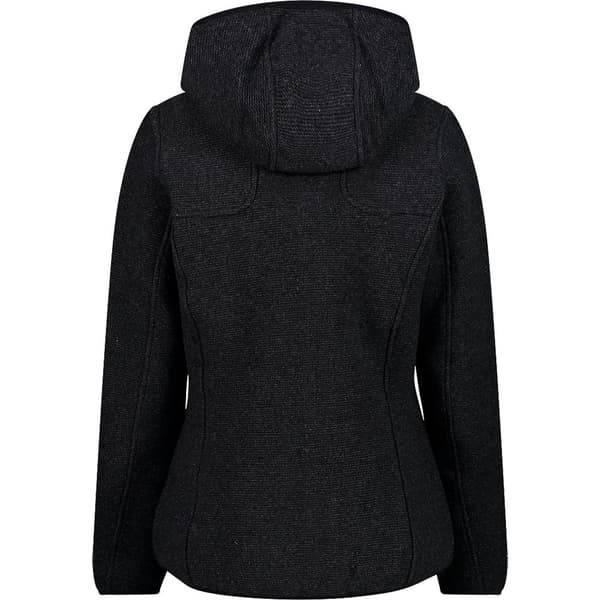 Cmp Fix Hood 32m1606 Jakke Sort M Kvinde