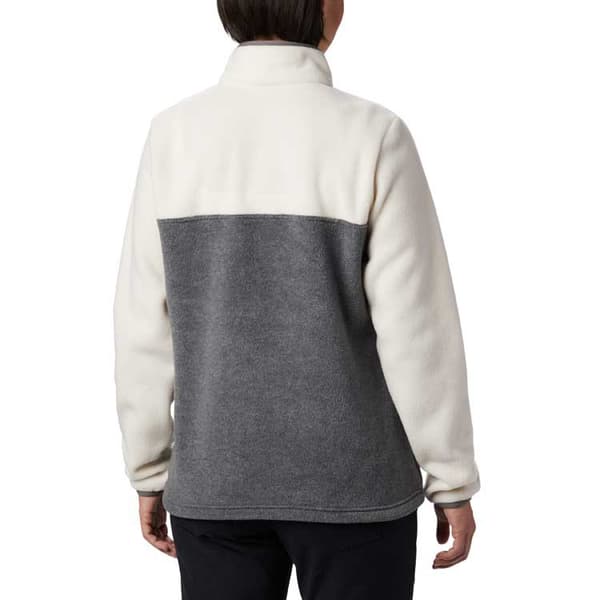 Columbia Benton Springs™ Fleecejakke Med Halv Lynlås Grå L Kvinde