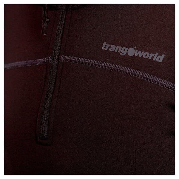 Trangoworld Bigge Puolivetoketjullinen Fleecetakki Musta S Nainen