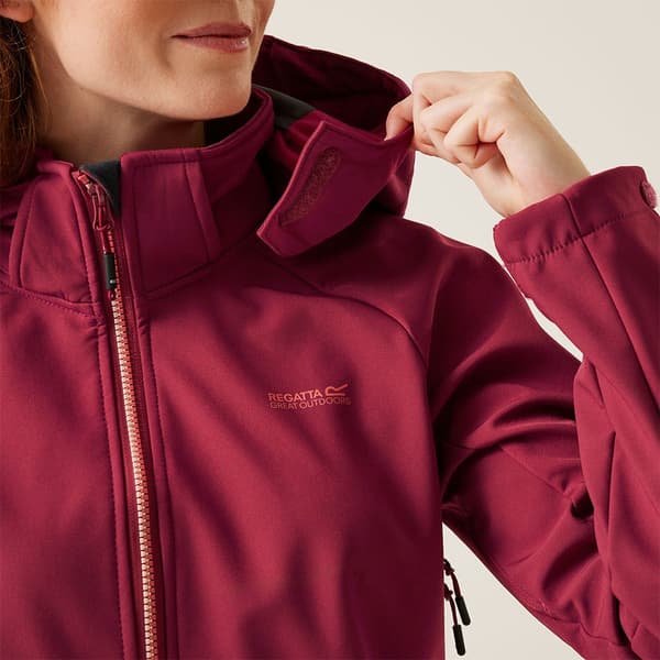 Regatta Desoto X Softshelljakke Rosa 14 Kvinde