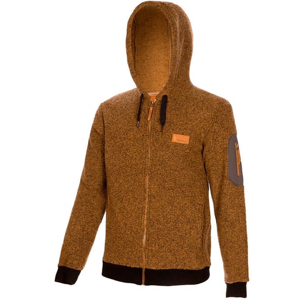Trangoworld Tindaya Hupullinen Fleecetakki Ruskea XL Mies