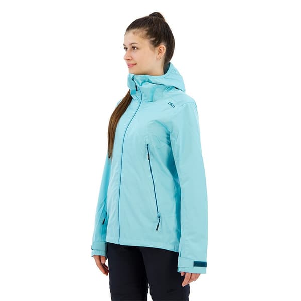 Cmp Fix Hood 32z5066 Jakke Blå 2XS Kvinde