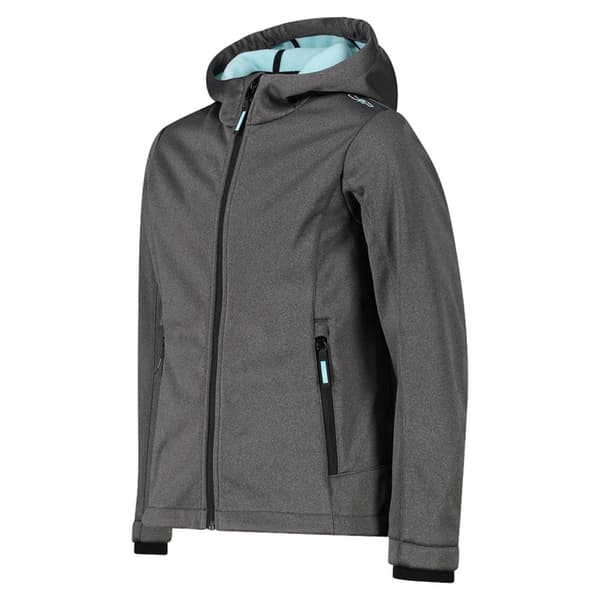 Cmp Fix Hood 3a29385n-m Softshelljakke Grå 3 Years Dreng