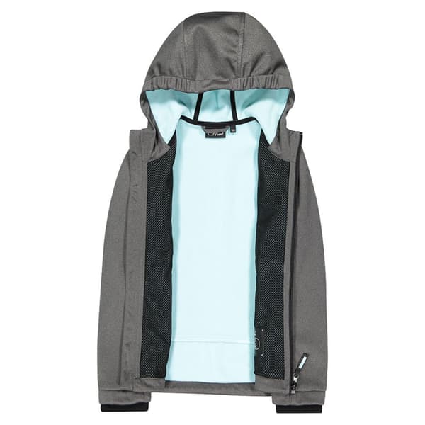 Cmp Fix Hood 3a29385n-m Softshelljakke Grå 3 Years Dreng