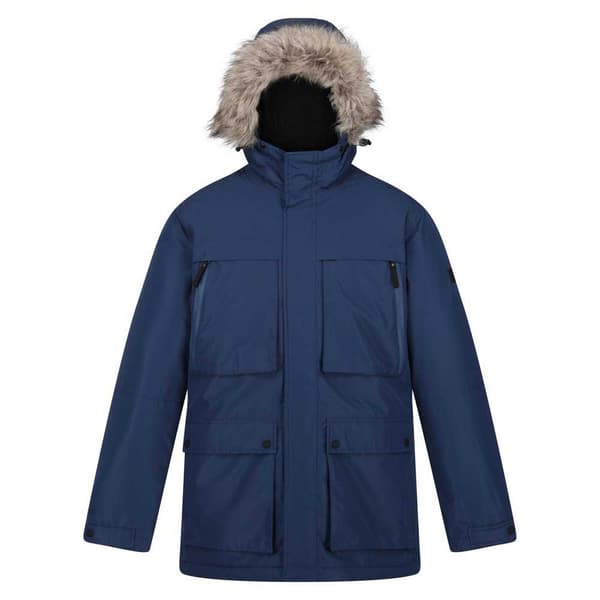 Regatta Volter Parka Jakke Blå 2XL Mand
