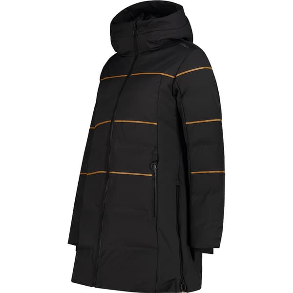 Cmp 33k0406 Parka Sort XS Kvinde