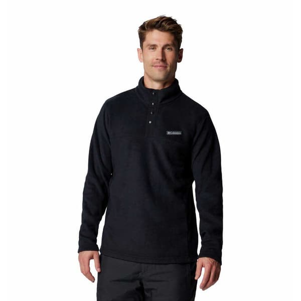 Columbia Steens Mountain™ Fleecejakke Med Halv Lynlås Sort L Mand