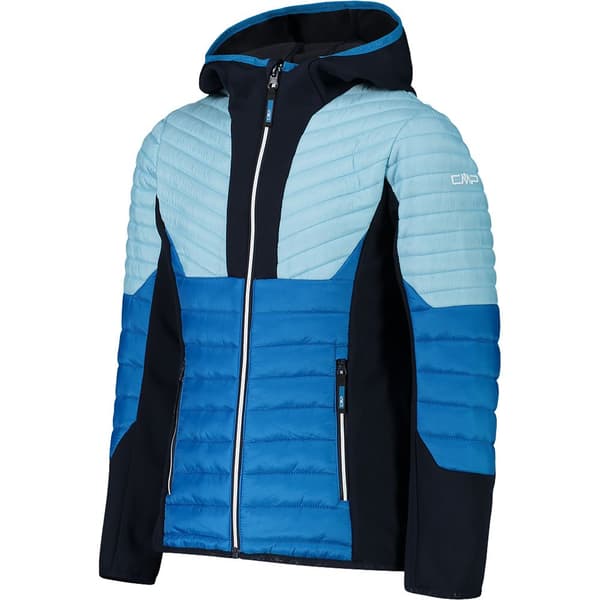 Cmp Hybrid Fix Hood 32z4435 Jakke Blå 5 Years Dreng