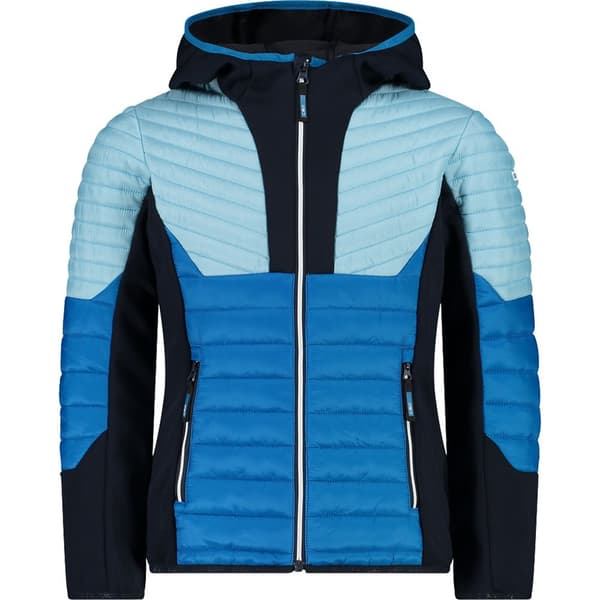Cmp Hybrid Fix Hood 32z4435 Jakke Blå 5 Years Dreng