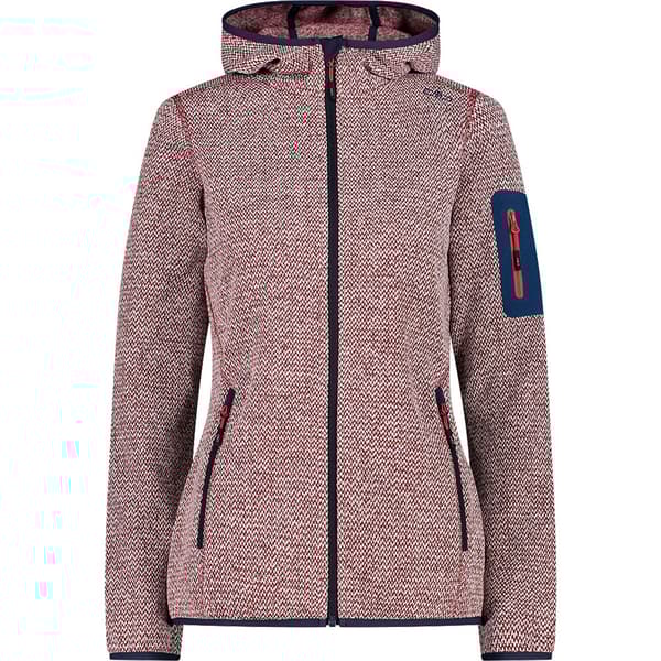 Cmp 3h19826 Fleecejakke Med Hætte Beige 2XS Kvinde