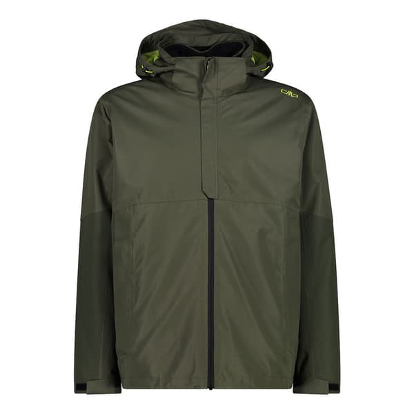 Cmp Zip Hood Detachable Inner 32z1837d Avtagbar Jacka Grönt L Man