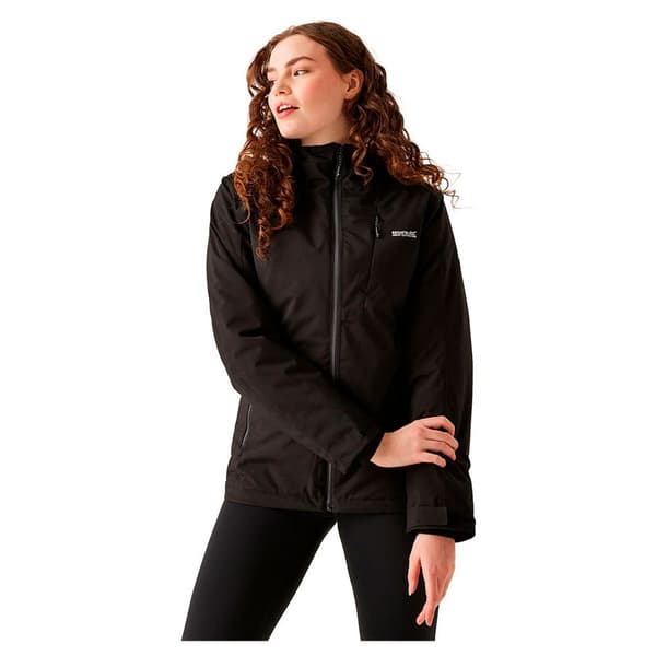 Regatta Highton Stretch Iv Jakke Sort 10 Kvinde