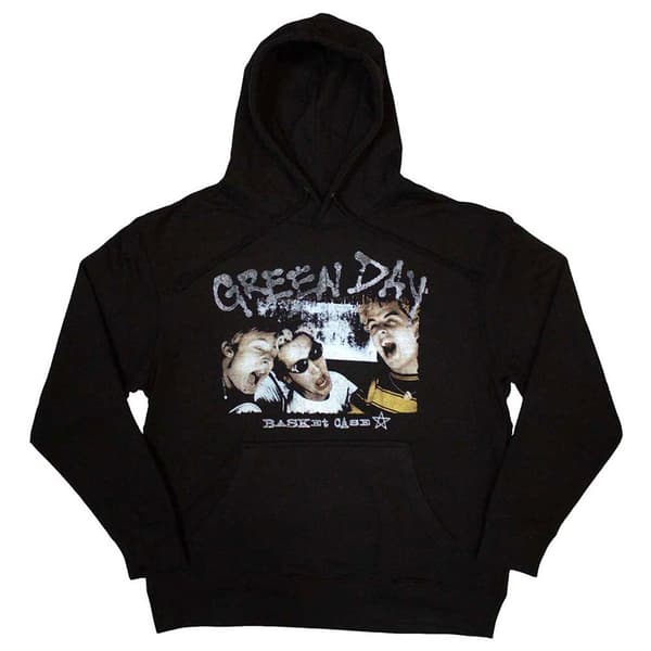Green Day Basket Case Star Logo Pullover Hoodie