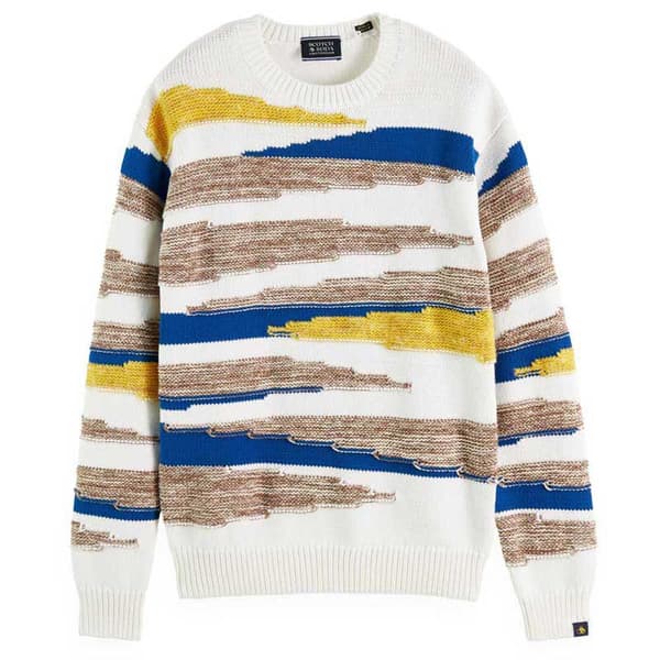 Scotch & Soda Landscape Neulepaita Beige S Mies