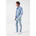 Miniatyrbillede 4 af 9: Salsa Jeans Trucker Denimjakke Blå M Mand