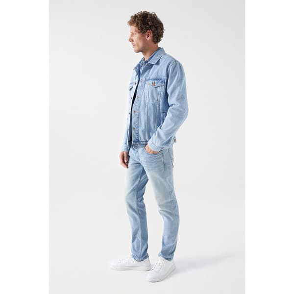 Salsa Jeans Trucker Denimjakke Blå M Mand