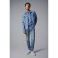Miniatyrbillede 7 af 9: Salsa Jeans Trucker Denimjakke Blå M Mand