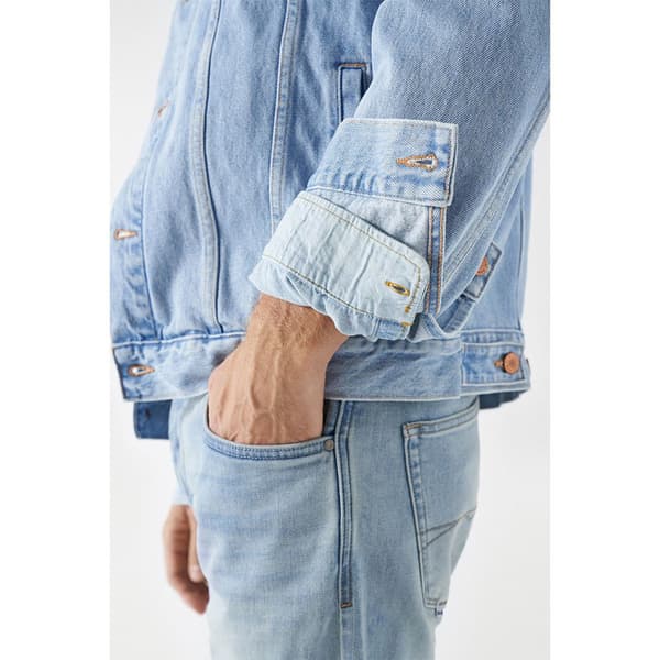 Salsa Jeans Trucker Denimjakke Blå M Mand