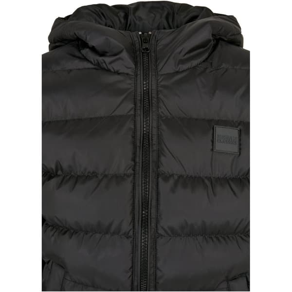 Urban Classics Basic Bubble Jakke Sort 134-140 cm Dreng
