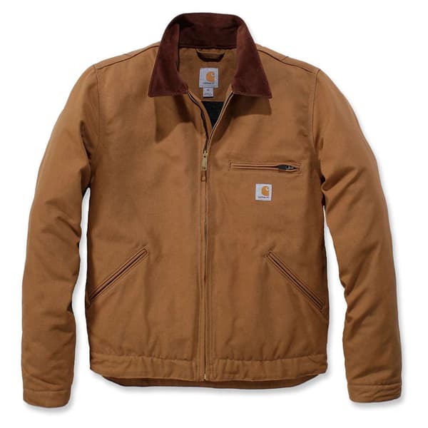 Carhartt Duck Detroit Jacka Brun M