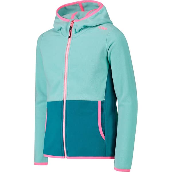 Cmp Fix Hood 32h1375 Fleecejakke Med Hætte Blå 5 Years