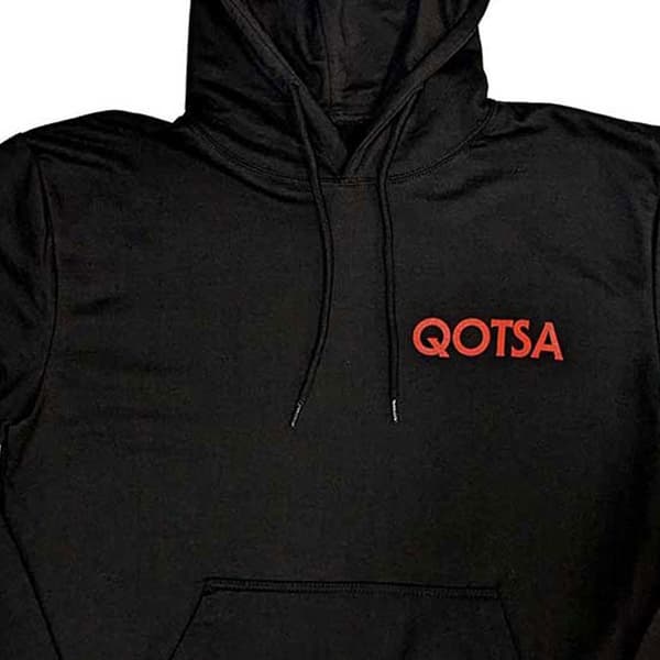 Queens Of The Stone Age Snake Logo Pullover Hoodie