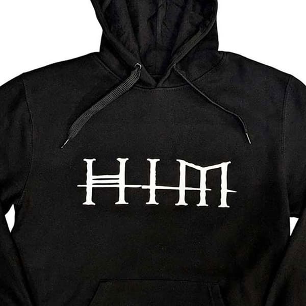 HIM Heartagram Band Logo Pullover Hoodie