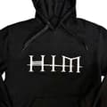 Miniatyrbild 3 av 4: HIM Heartagram Band Logo Pullover Hoodie