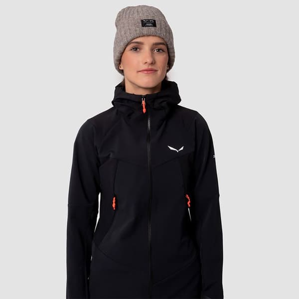 Salewa Sella Durastretch Jakke Sort S Kvinde