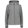 Miniatyrbillede 1 af 4: Cmp Zip Hood 32a1416 Softshelljakke Grå XS Kvinde