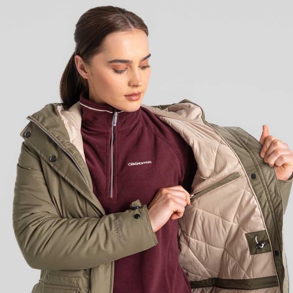 Craghoppers Neev Parka Grøn 20 Kvinde