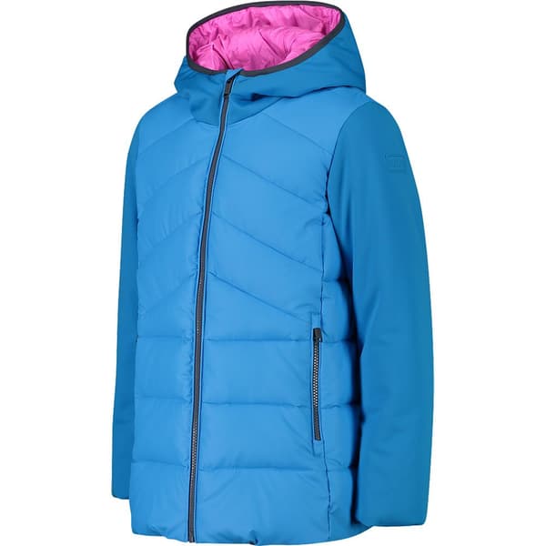 Cmp Long Fix Hood 32k1165 Jakke Blå 4 Years Dreng