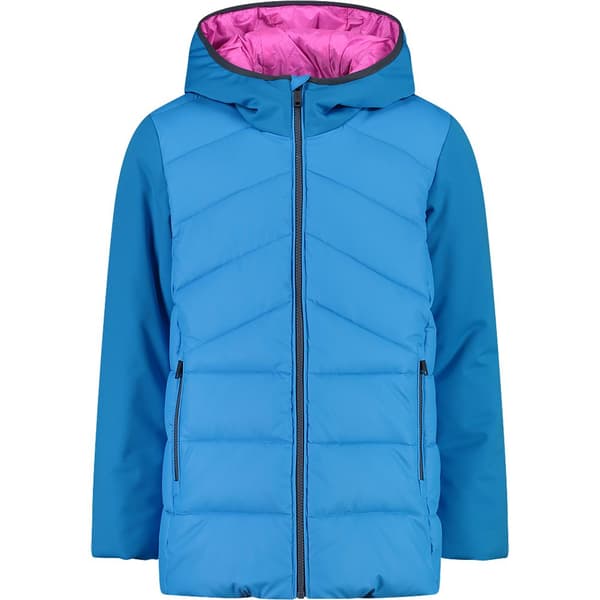 Cmp Long Fix Hood 32k1165 Jakke Blå 4 Years Dreng