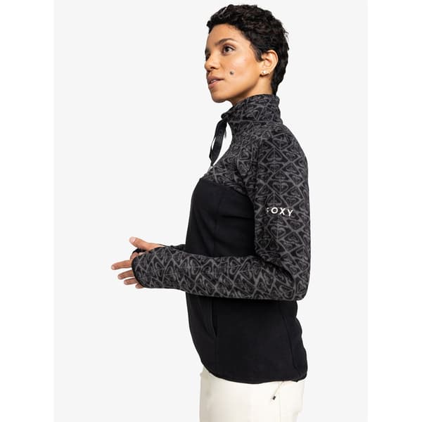 Roxy Sayna Fleece Med Halv Dragkedja  XS Kvinna