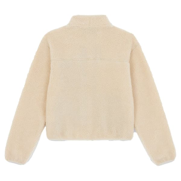Dickies Mount Hope Fleecejacka Med Dragkedja Beige L Kvinna