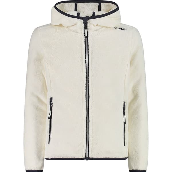 Cmp 38p1455 Fleecejakke Med Hætte Beige 6 Years