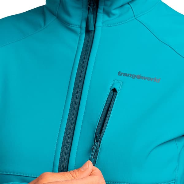 Trangoworld Softgate Softshelljakke Blå L Kvinde