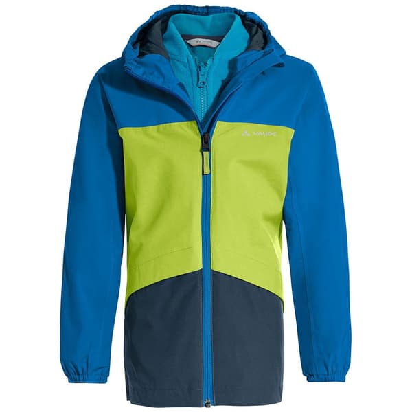 Vaude Escape 3in1 Avtagbar Jacka Blå 92 cm Pojke