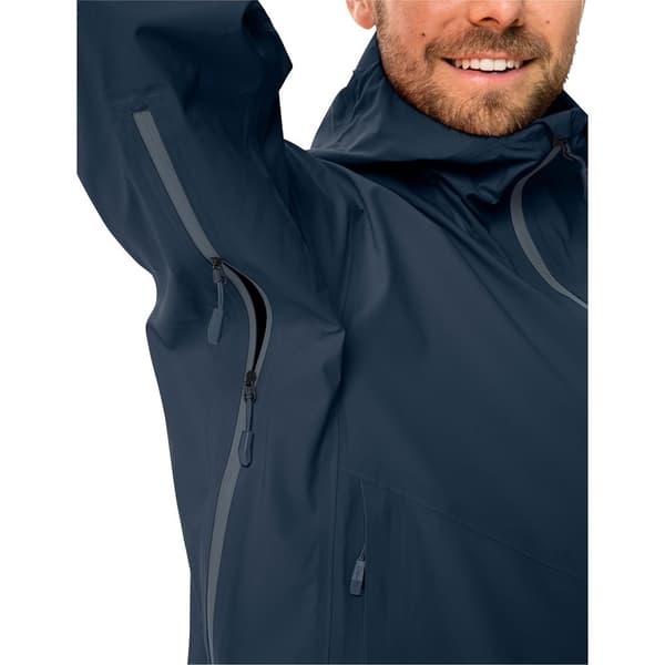 Vaude Croz 3l Iii Jakke Blå 2XL Mand